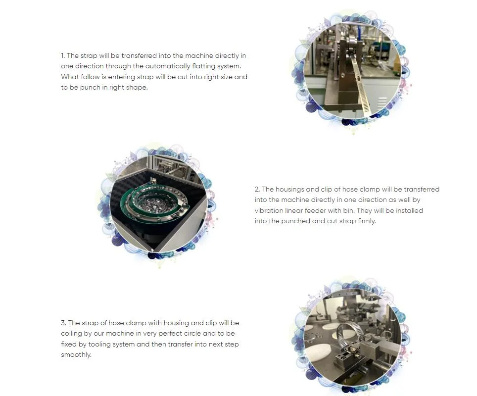 Multi Type Automatic Assembly Hose Clamp Machine