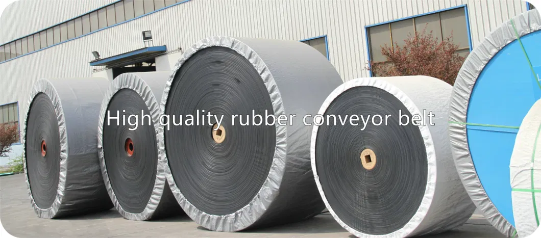 Ep630/4 Wear Resistant B800 Rubber Conveyor Belt for Stone Crusher