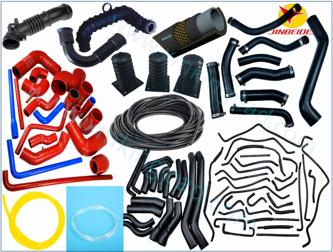 Ex-S Custom Commercial &amp; Special Vehicle Rubber Transfer Bends Reinforced Fuel Exhaust Hose